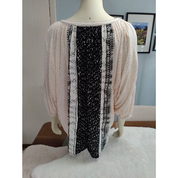 Free People Oversized Boho Blouse - Picture 3 of 4